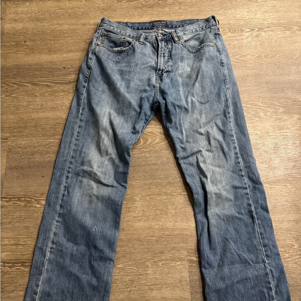 Polo Ralph Lauren Men's Blue Straight Jeans